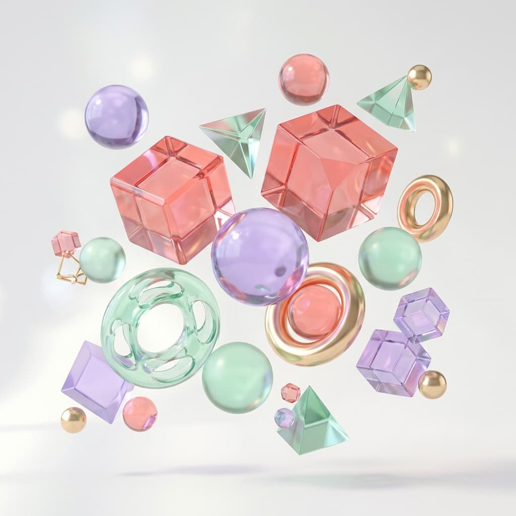 Abstract 3D shapes